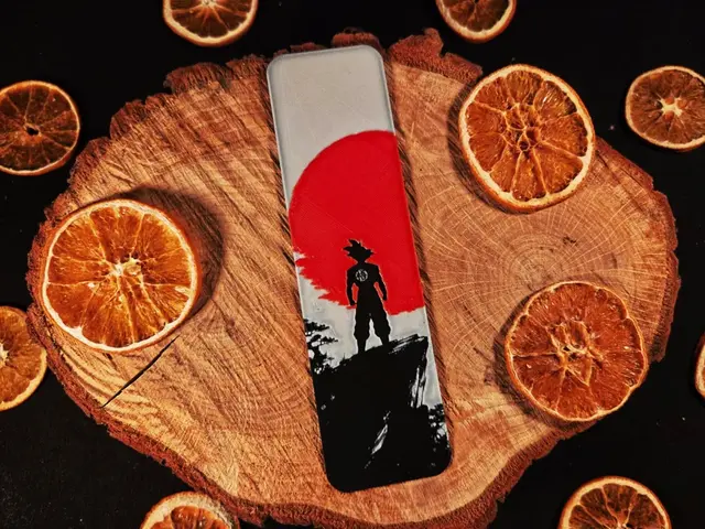 HueForge model: Goku 2 bookmark Dragon Ball by EternalDesigns3D