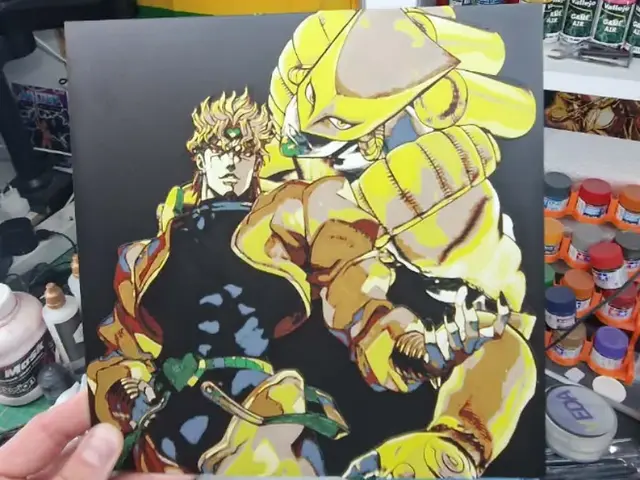HueForge model: JoJo's Bizarre Adventure Hueforge - Dio Brando by Dakiren