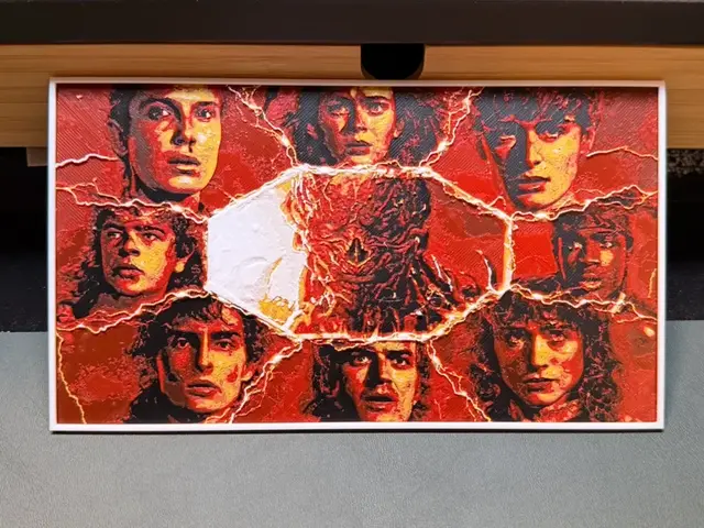 HueForge model: Stranger Things Season 5 Character HueForge by liv_3d