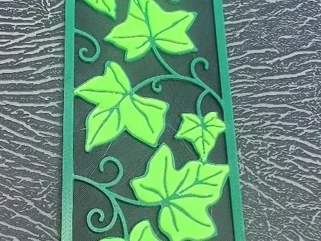 HueForge model: Ivy Leaf Bookmark FREE COMMERCIAL LICENSE by Leafy