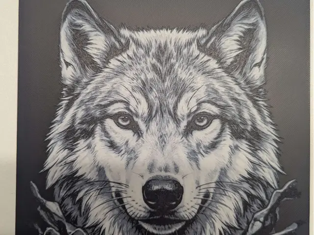 HueForge model: hueforge loup by ZombiePaint3D