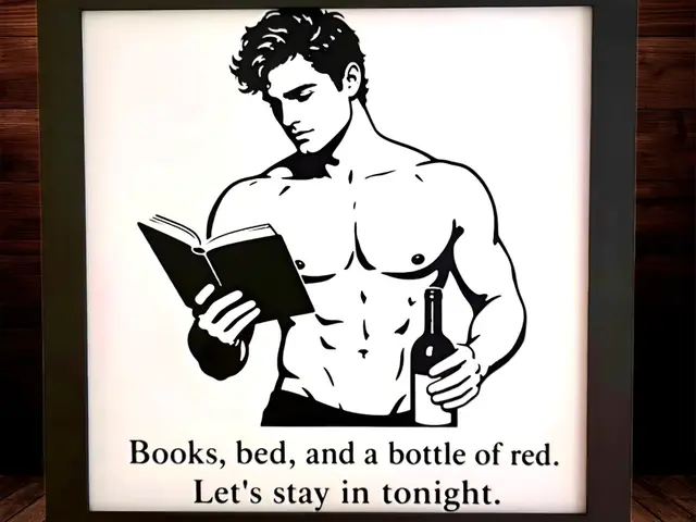 HueForge model: Momcore Series - Books, Bed and a Bottle of Red 2C by Side Quest Hues