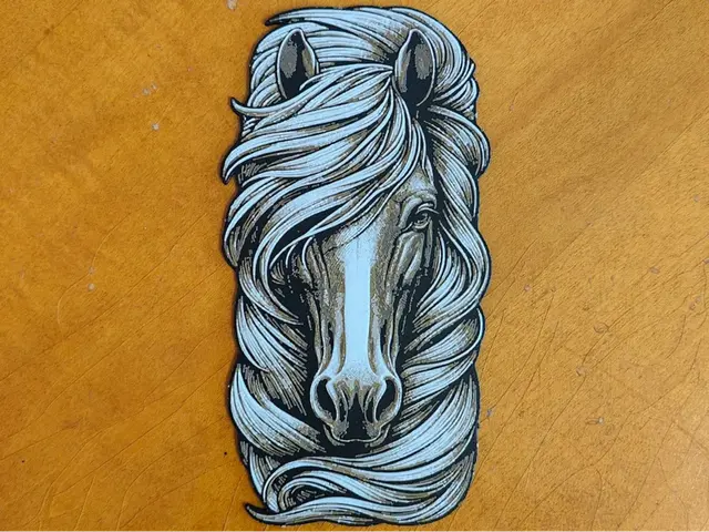 HueForge model: Horse Bookmark - Hueforge by Sarge