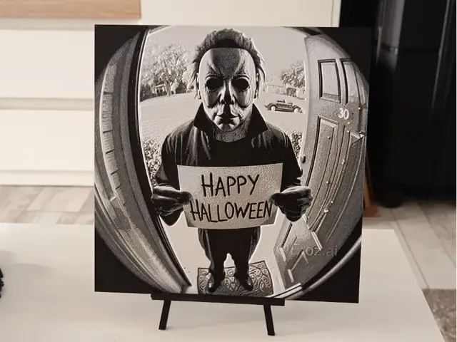 HueForge model: Michael Myers Horror Movie Hueforge by 3DNesy