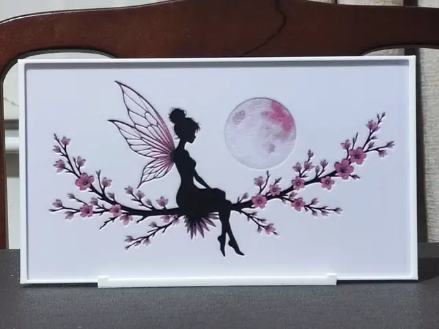 HueForge model: Pixie Fairy - 3 Color HueForge by BoDad