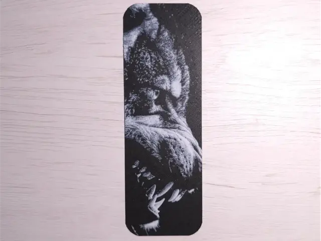 HueForge model: Wolf Bookmark by Atrus Design