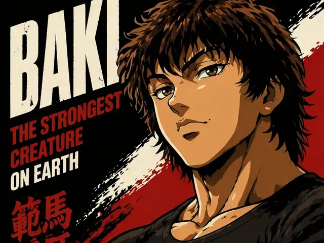HueForge model: BAKI HANMA - HUEFORGE- EASY PRINT by Hueforge Maker