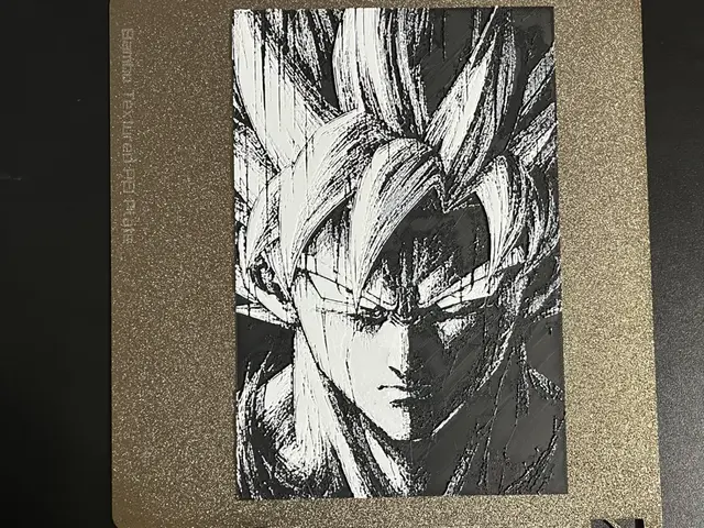 Goku Black and White Hueforge