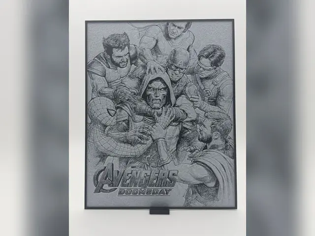 Avengers Doomsday Sketch HueForge Print