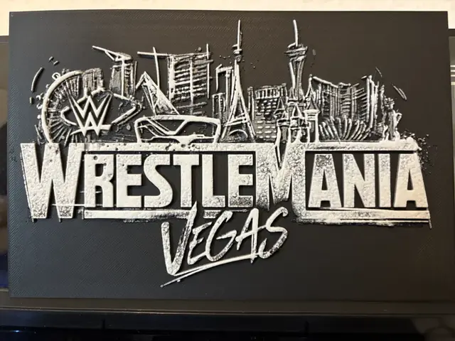 HueForge model: Wrestlemania 42 Las Vegas Hueforge by Reeftank&more