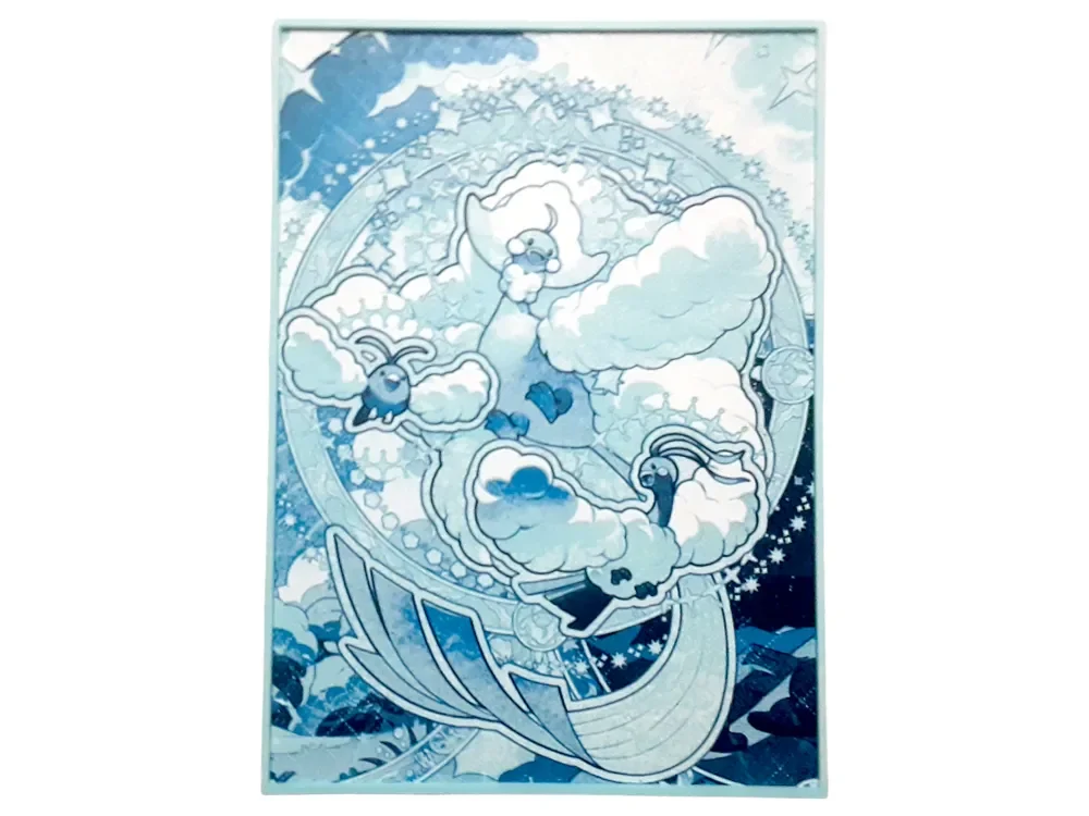 Altaria Hueforge Pokemon Swablu Flying Dragon Blue by Elsie Moonshadow HueForge model: Altaria Hueforge Pokemon Swablu Flying Dragon Blue by Elsie Moonshadow