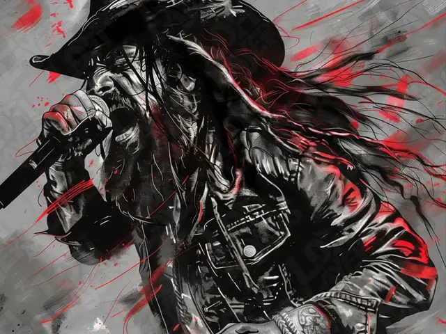 HueForge model: Rob Zombie Hueforge by LoFi Layers