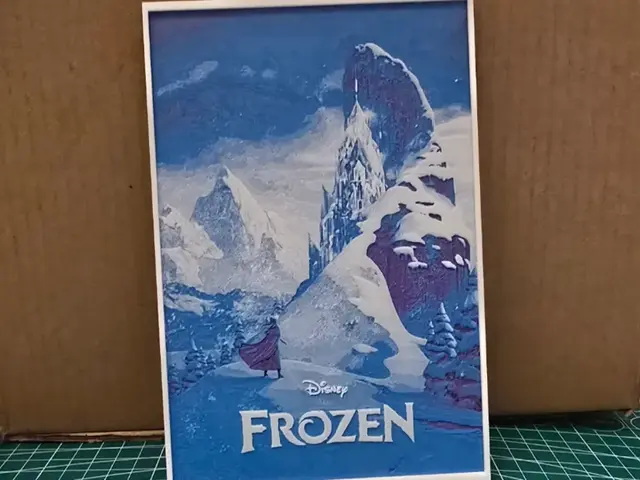 HueForge model: Frozen Movie Poster - Hueforge Art by Lumpy3D