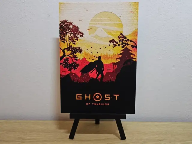 HueForge model: Ghost Of Tsushima Hueforge by Opao