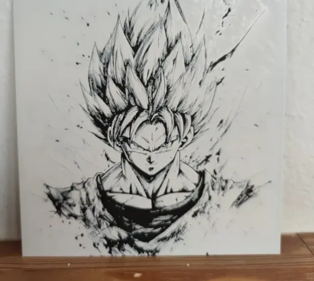 HueForge model: Hueforge Goku by Litolunar
