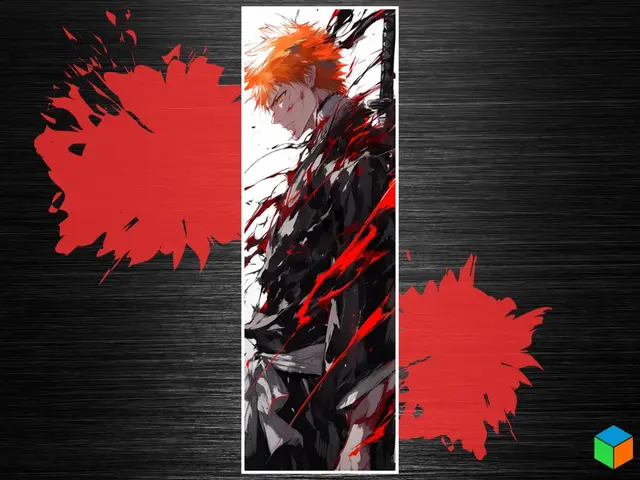HueForge model: Ichigo Bleach Bookmark | Graffiti Style by 3D Prints By Vic