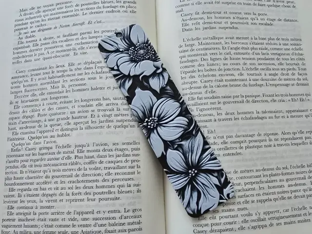 HueForge model: Bookmark Flowers by Kactus Fpv