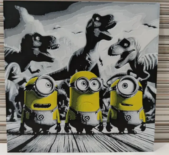 HueForge model: Hueforge Minions by Litolunar