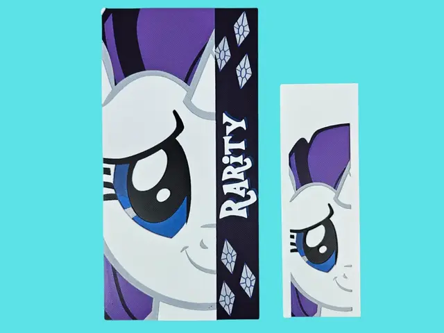 HueForge model: Rarity by BusyKikiBee