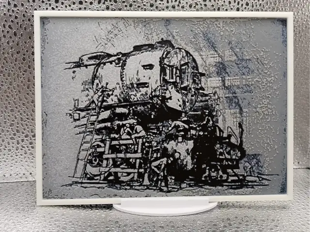 HueForge model: “Monster and Midgets” – Hueforge Railway Artwork by Borishotch Industries