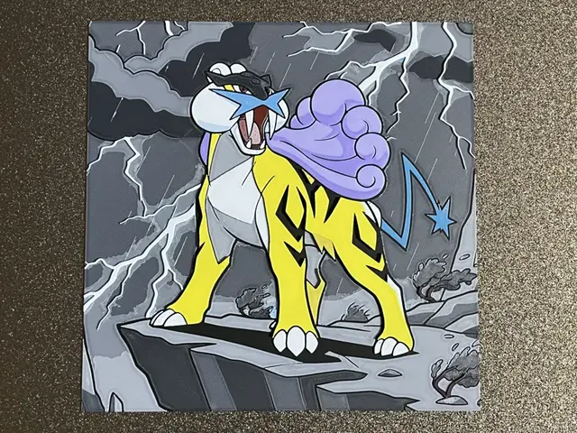 HueForge model: Raikou pokemon Hueforge by FantasyZ