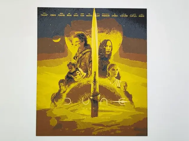 HueForge model: Dune 2 poster - Hueforge by Altf4-Formation