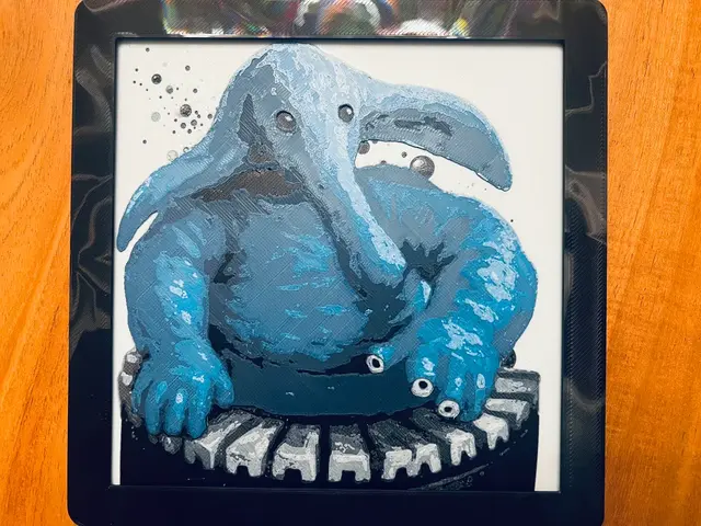 HueForge model: Max Rebo by JustBe 3D Printing
