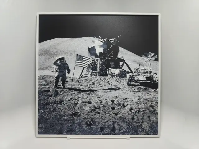 HueForge model: Moon landing - Hueforge by BeaN