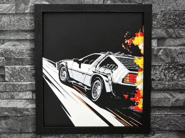 Hueforge Delorean