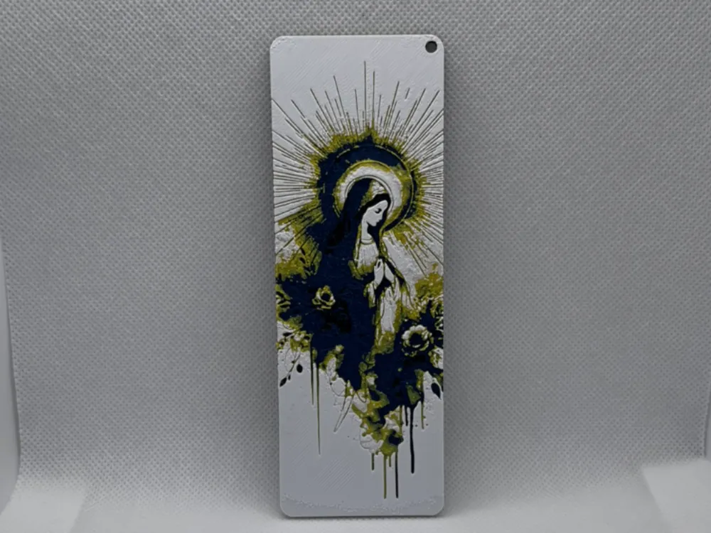 Mary Bookmark by EDesign HueForge model: Mary Bookmark by EDesign