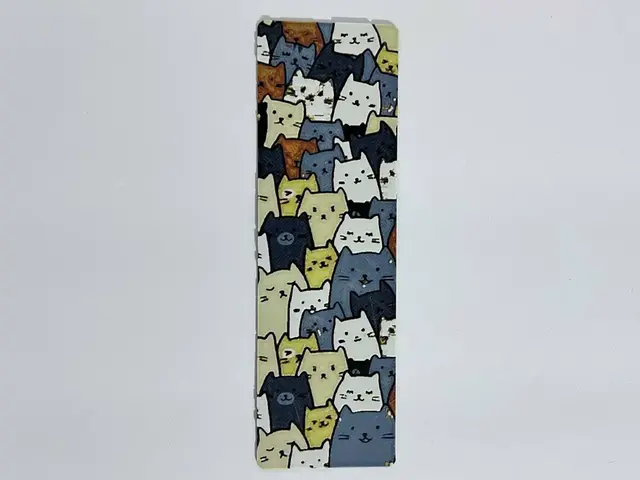HueForge model: Bookmark - Cats Collage by 3djd