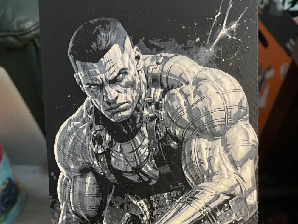 Colossus Hueforge by Advancedtechworldwide HueForge model: Colossus Hueforge by Advancedtechworldwide