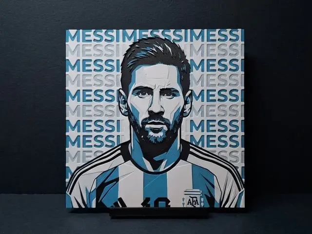 HueForge model: Messi Messi Messi - Hueforge by LED