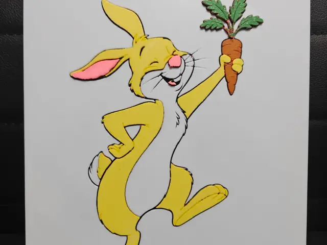 HueForge model: Rabbit Winnie The Pooh by TheHueforgeLady