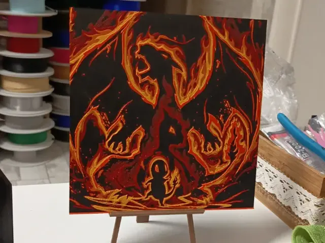 Pokemon Charizard Hueforge
