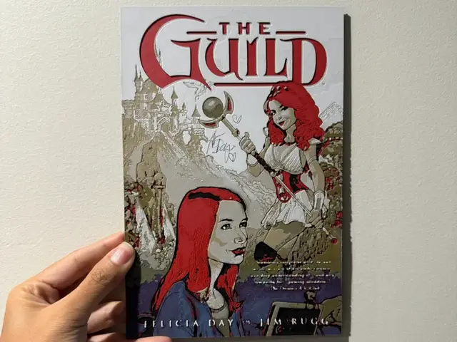 HueForge model: The Guild Comic Cover - HueForge Print by cyanidesugar