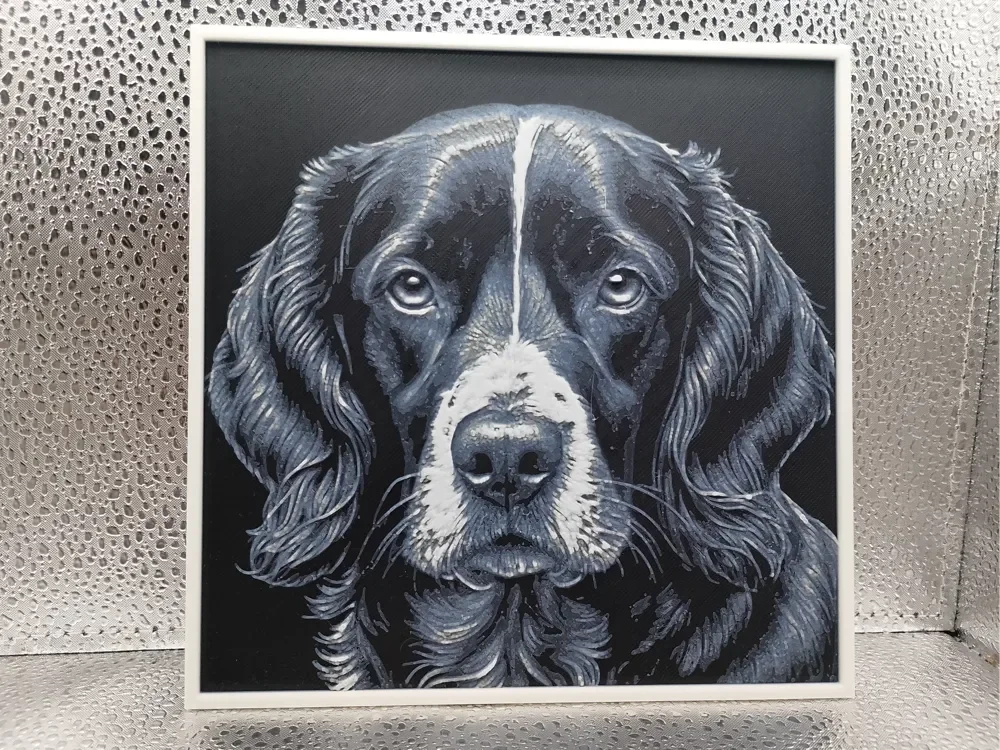 Sprocker Spaniel – Hueforge by Borishotch Industries HueForge model: Sprocker Spaniel – Hueforge by Borishotch Industries