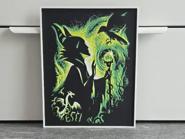 HueForge model: Disney Maleficent Hueforge by RIVY3Dprint