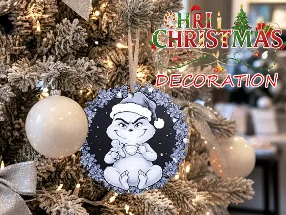 HueForge model: Baby Grinch Christmas Decoration Tree by Danz