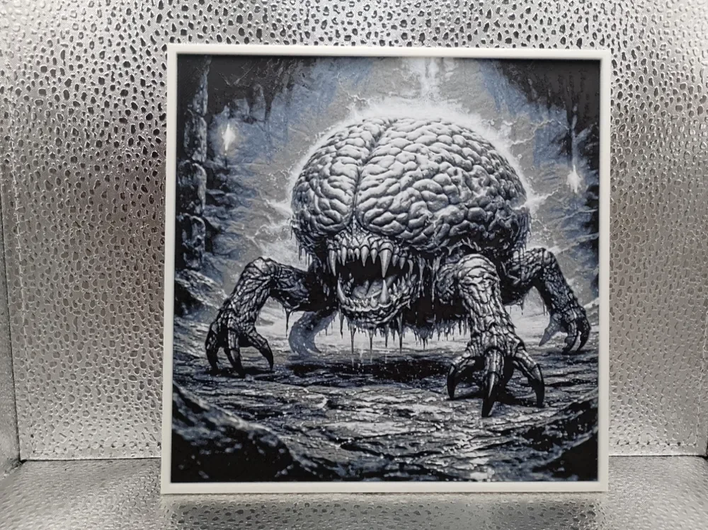 Intellect Devourer – Hueforge Fan Art by Borishotch Industries HueForge model: Intellect Devourer – Hueforge Fan Art by Borishotch Industries