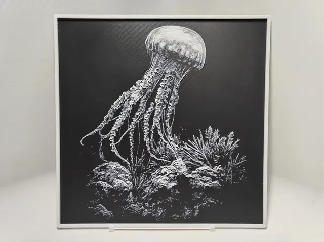 HueForge model: Jellyfish - Hueforge by BeaN