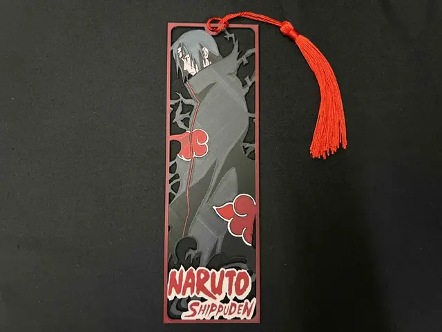 HueForge model: Itachi Uchiha, Naruto, Framed Cutout Bookmark by 3djd