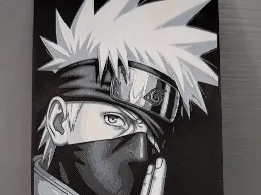 Kakashi Hatake - Naruto Shippuden Hueforge