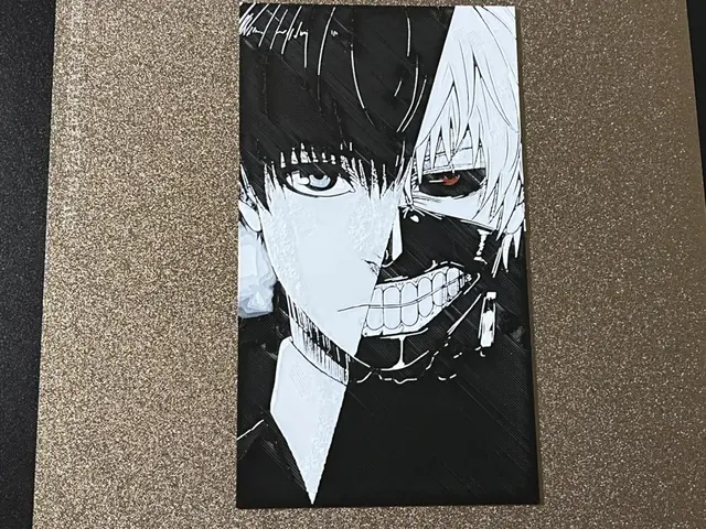 HueForge model: Tokyo Ghoul Hueforge by FantasyZ