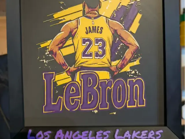 HueForge model: Hueforge LeBron James by Cré'Art 3D