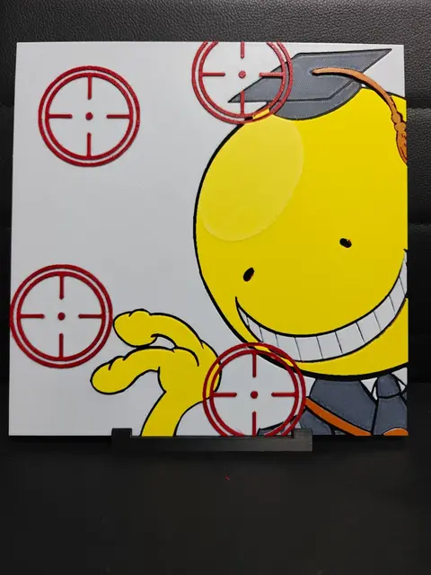HueForge model: Korosensei Assassination Classroom by TheHueforgeLady