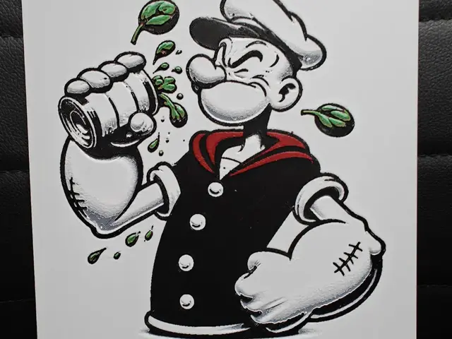 HueForge model: Popeye by TheHueforgeLady