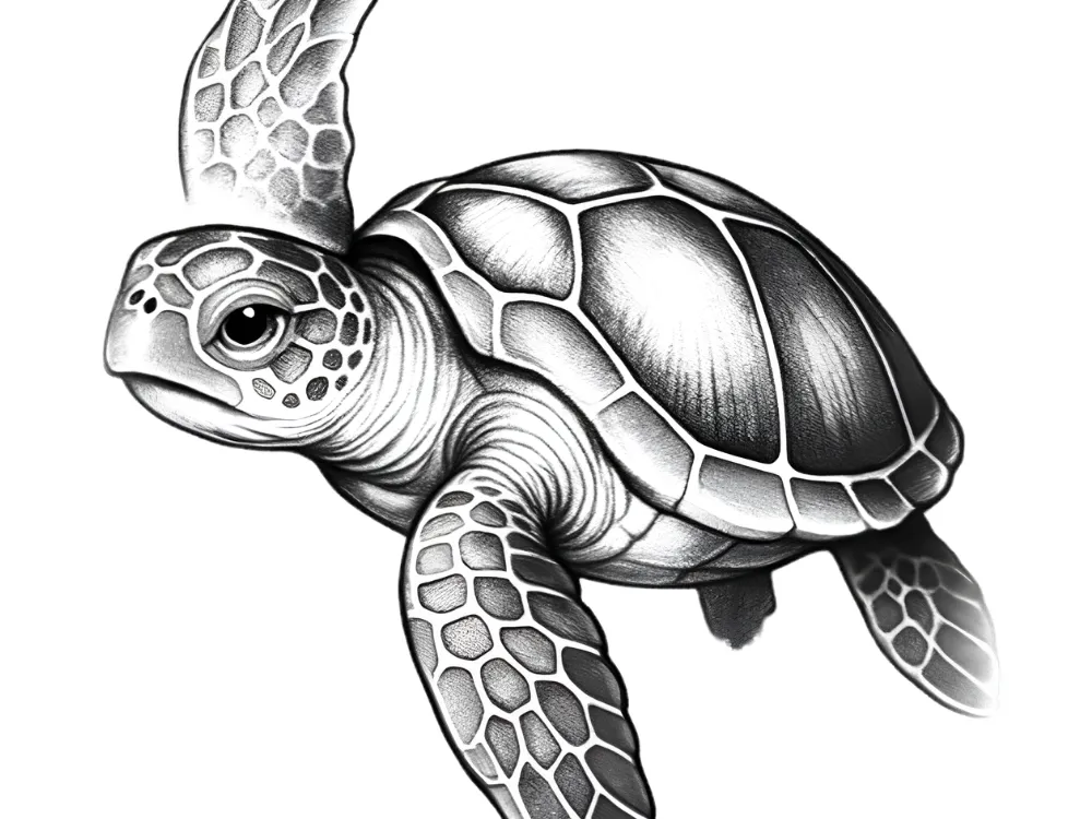Sea Turtle by Krave HueForge model: Sea Turtle by Krave