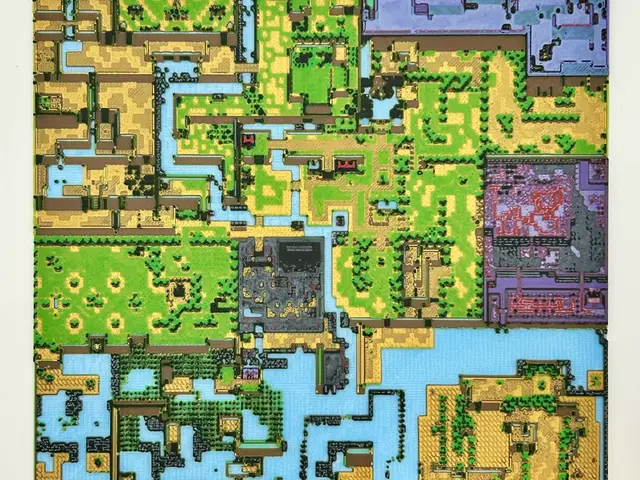 HueForge model: Oracle of Ages Labrynna Present Map HueForge by CreativeDestructions