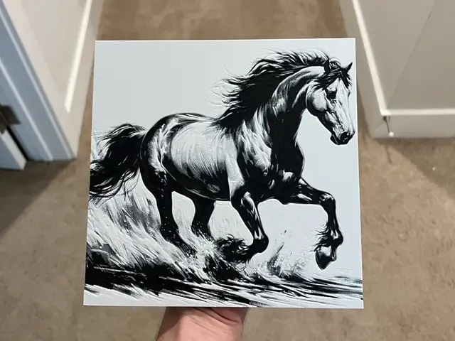 HueForge model: Horse Art Hueforge by RP47 Designs